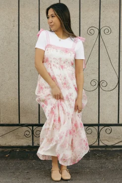 Mine and E&M Ashlee Dress- Floral Pink Outlet
