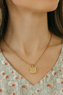 Ali Express Aster Necklace- Gold Sale