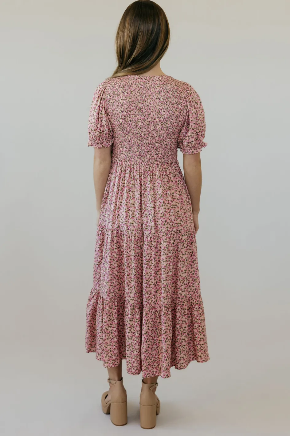 Elloh Baylor Dress- Pink Sale