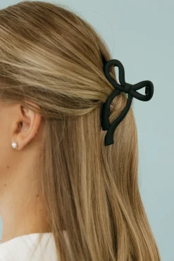 Ali Express Bow Claw Clip- Black Clearance
