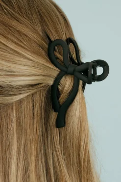 Ali Express Bow Claw Clip- Black Clearance