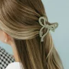 Ali Express Bow Claw Clip- Sage Best