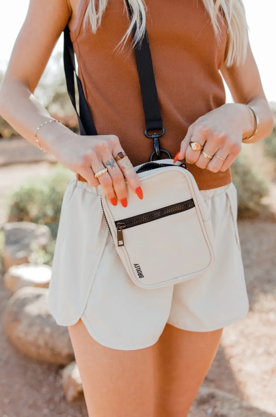 Brixley Crossbody Sling-Coastal Hot