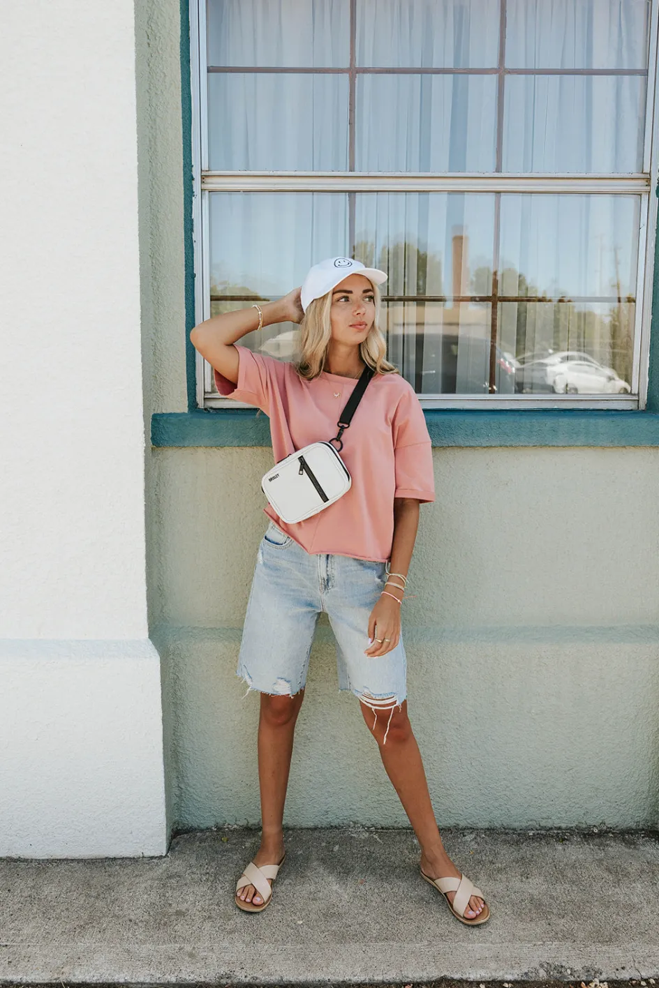 Brixley Crossbody Sling-Coastal Hot