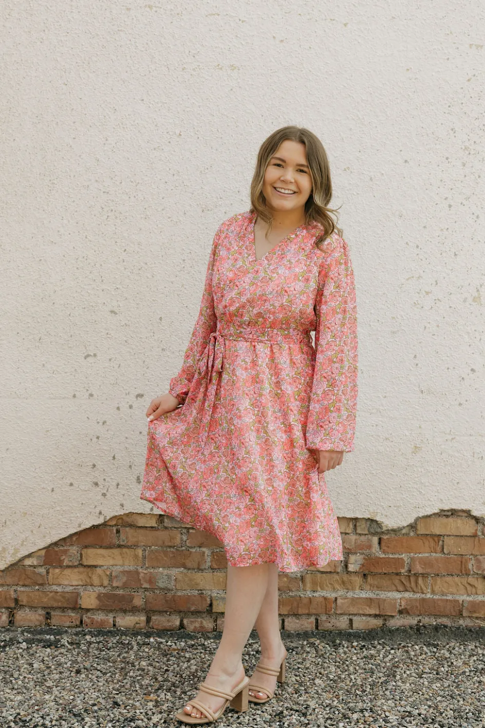 Dongguan Huoyoung Apparel Co Cambree Dress- Floral Pink Clearance