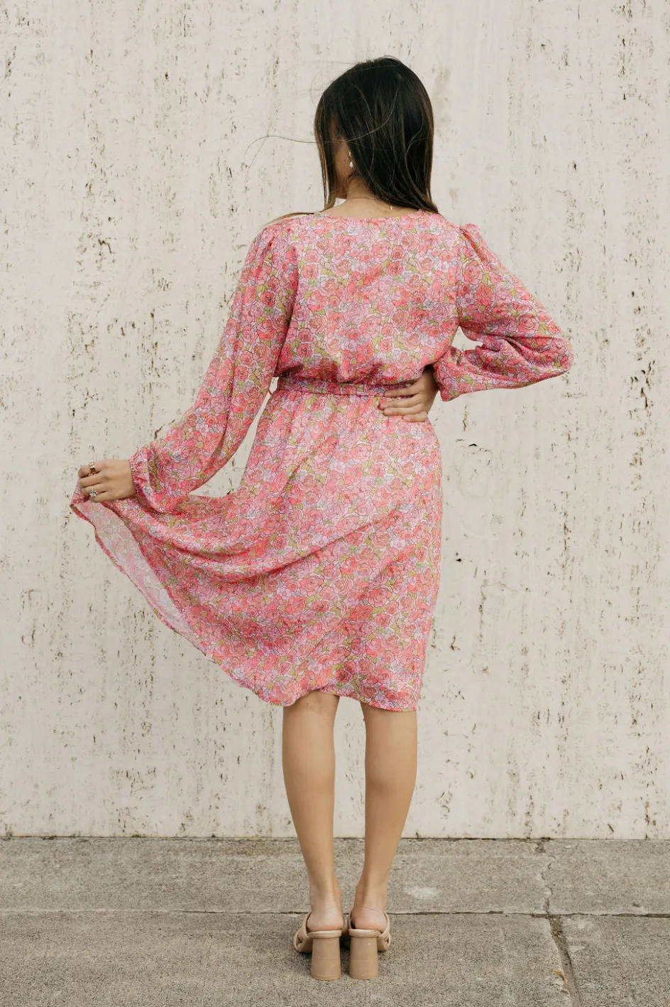 Dongguan Huoyoung Apparel Co Cambree Dress- Floral Pink Clearance