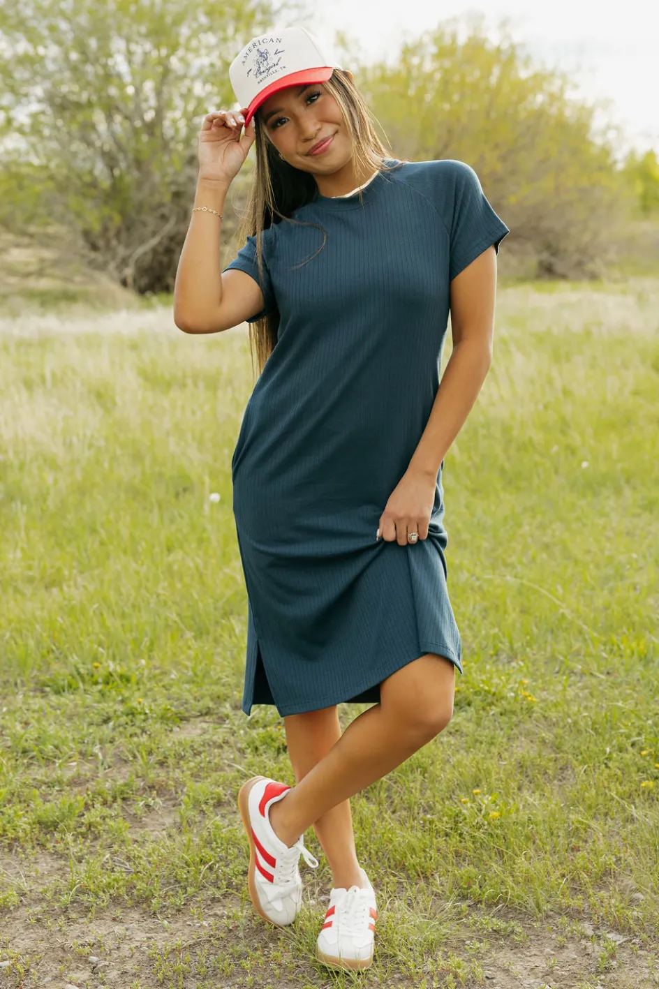 Dongguan Huoyoung Apparel Co Camryn Dress-Dark Blue Sale