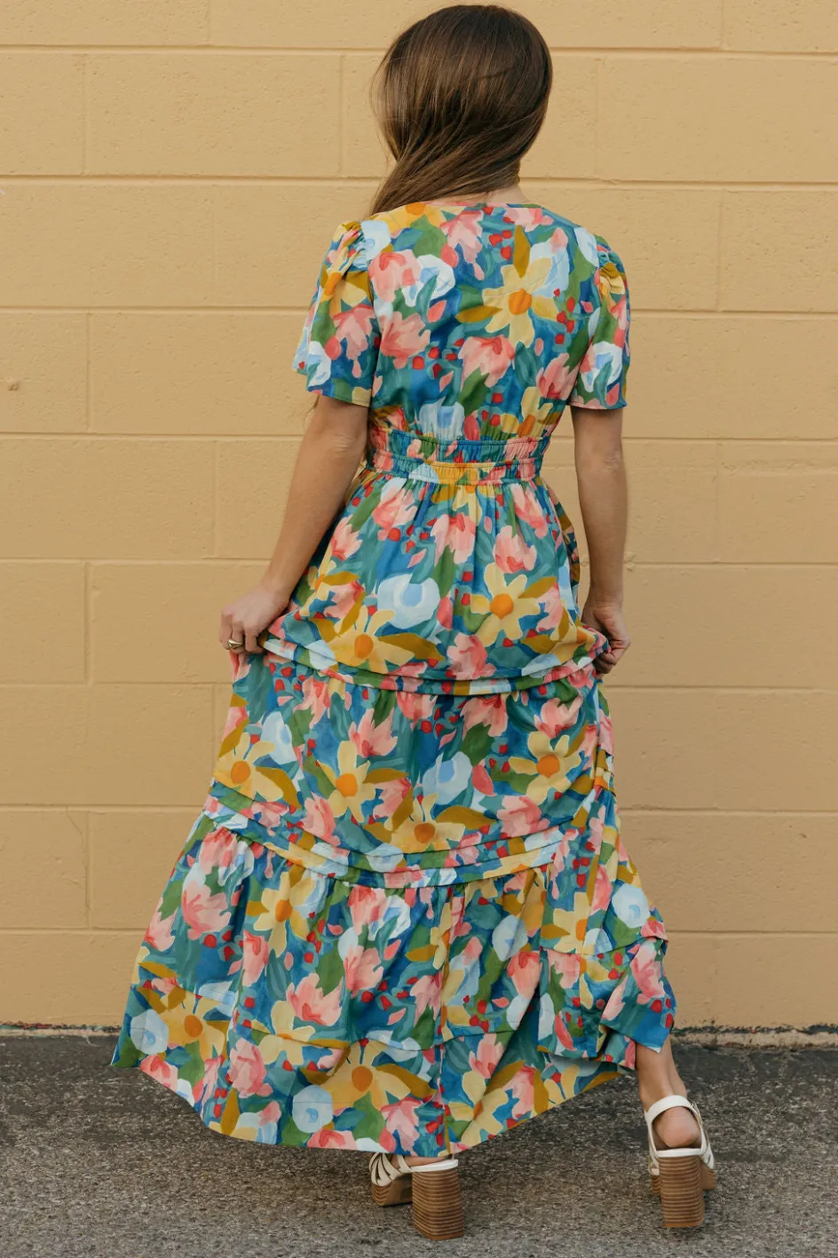 Dongguan Huoyoung Apparel Co Caribbean Dress- Multi Blue Sale