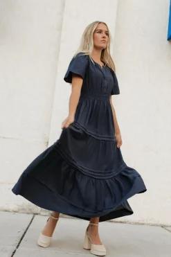 Dongguan Huoyoung Apparel Co Caribbean Dress-Navy Blue Best
