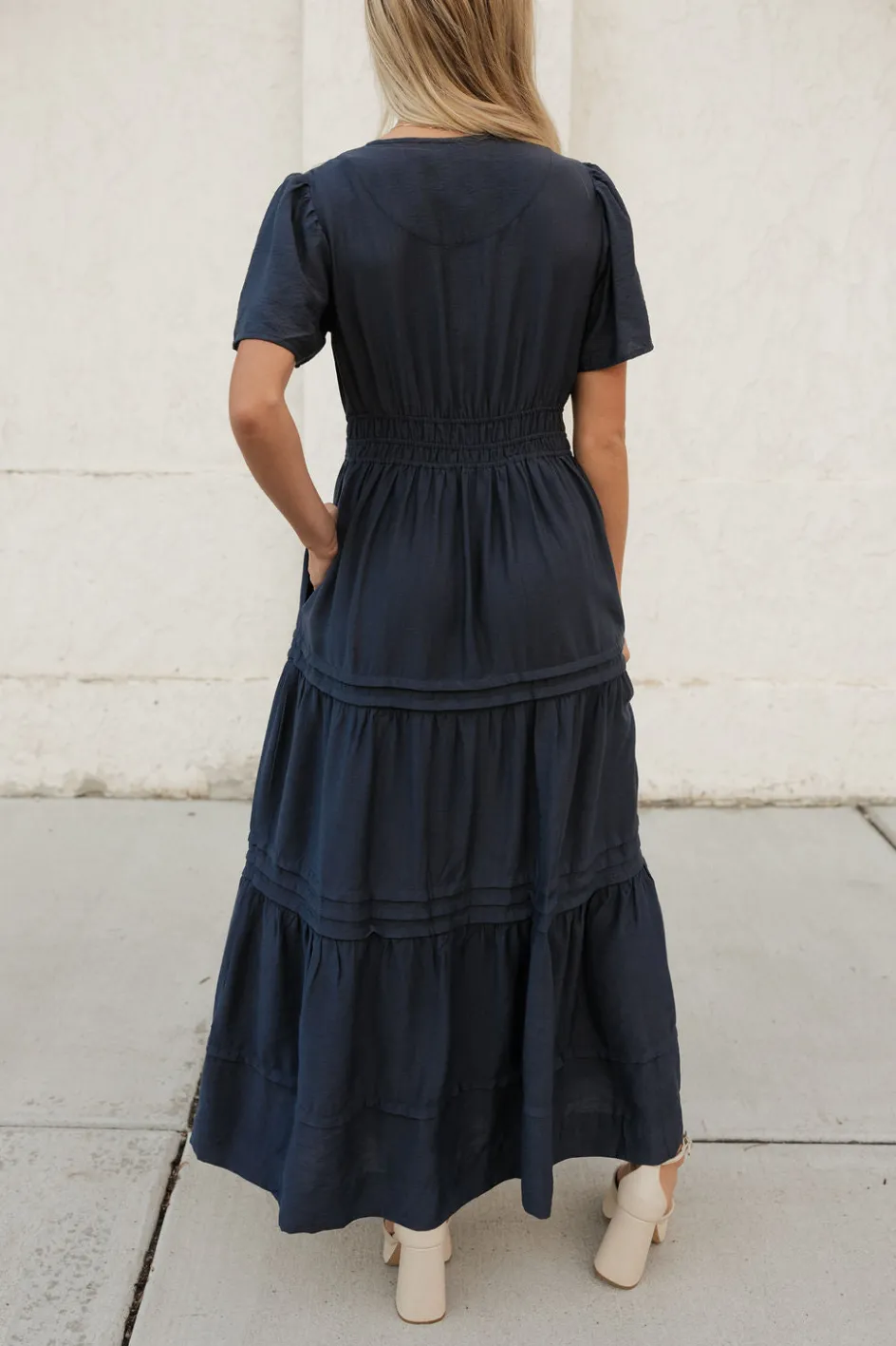 Dongguan Huoyoung Apparel Co Caribbean Dress-Navy Blue Best