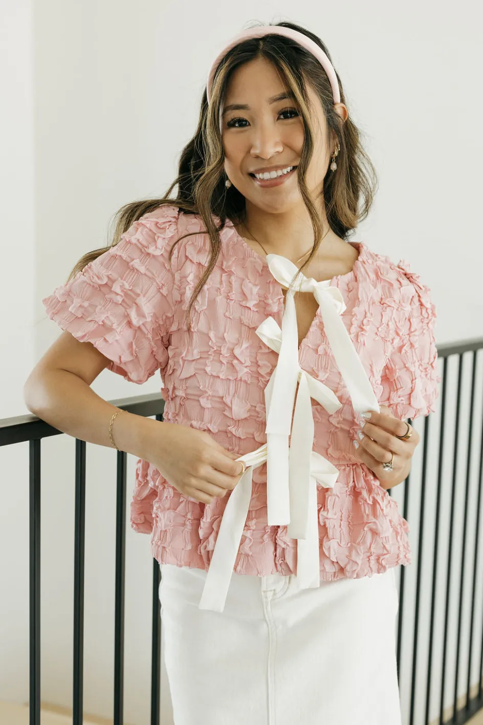 Idem Ditto Carla Top- Pink Fashion