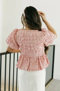 Idem Ditto Carla Top- Pink Fashion
