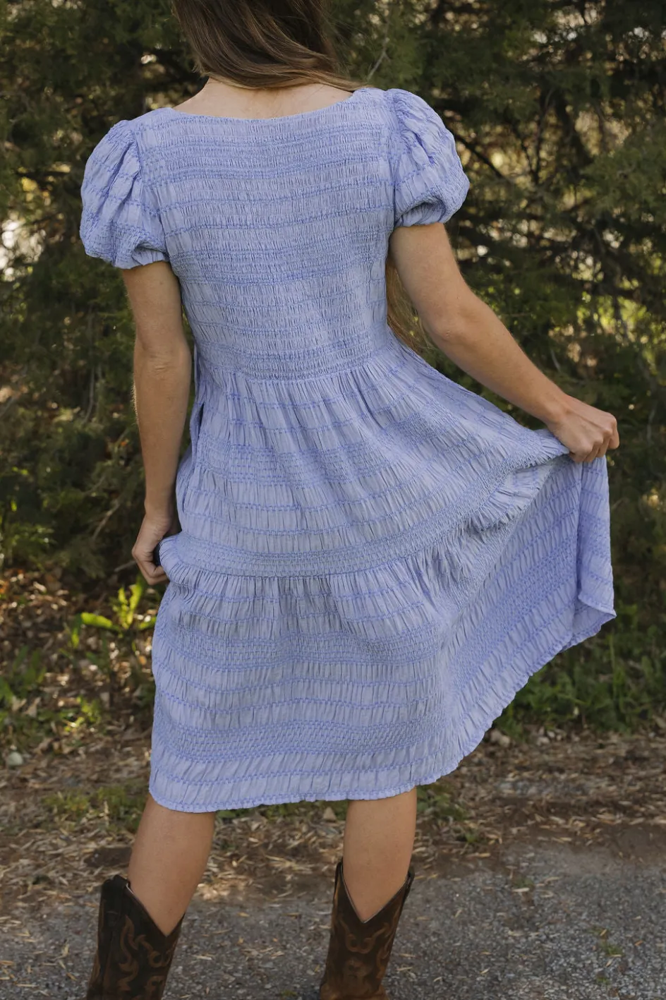 Dongguan Huoyoung Apparel Co Carlie Dress-Cornflower Blue New