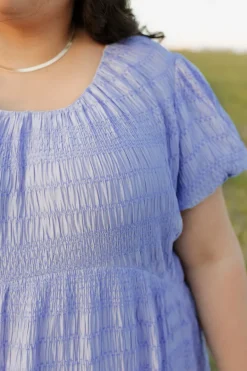Dongguan Huoyoung Apparel Co Carlie Dress-Cornflower Blue New