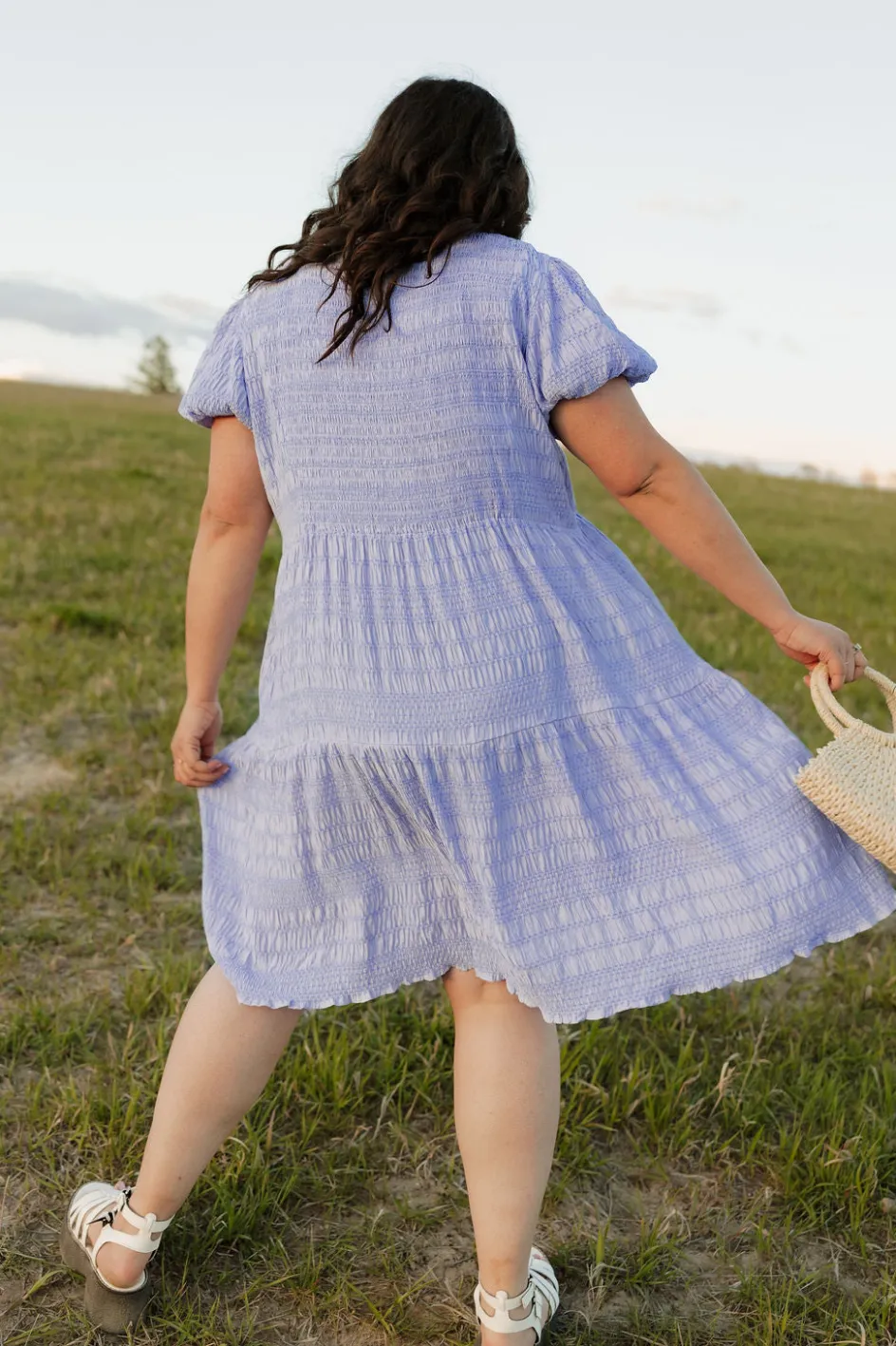 Dongguan Huoyoung Apparel Co Carlie Dress-Cornflower Blue New