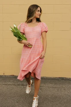 Dongguan Huoyoung Apparel Co Carlie Dress- Pink Outlet