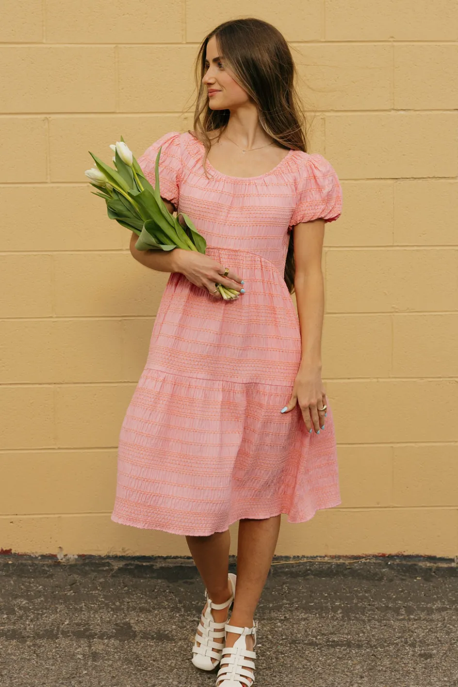 Dongguan Huoyoung Apparel Co Carlie Dress- Pink Outlet