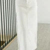 Risen Carsen Denim Skirt-Cream White Best