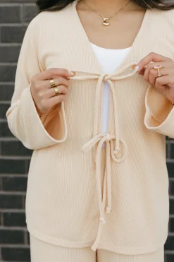 If she loves Charlize Cardigan-Taupe Neutral Discount