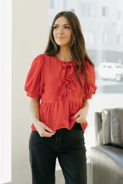 Jodifl Charly Top- Red Hot