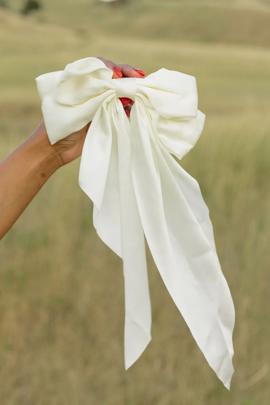 Ali Express Charmed Bow-Ivory Hot