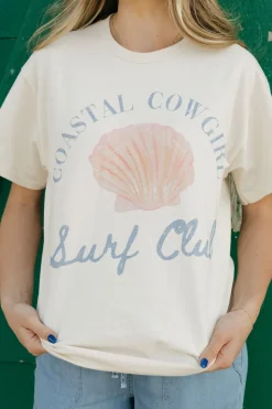 WKNDER Coastal Cowgirl Tee-Ivory White Outlet
