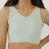 Coral Reef Odyssey Top-Sage Green Fashion