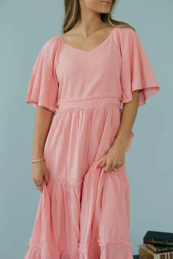 Dongguan Huoyoung Apparel Co Daphne Dress- Pink Best