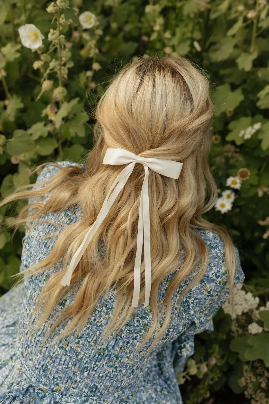 Ali Express Darling Hair Bow Cream/Black Fashion