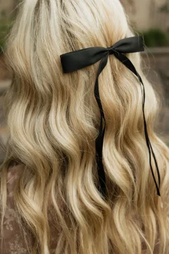 Ali Express Darling Hair Bow Cream/Black Fashion