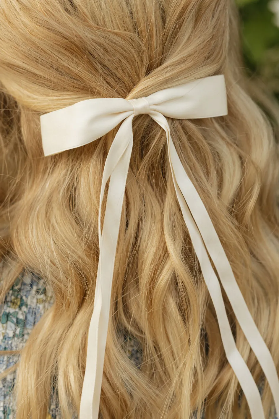 Ali Express Darling Hair Bow Cream/Black Fashion