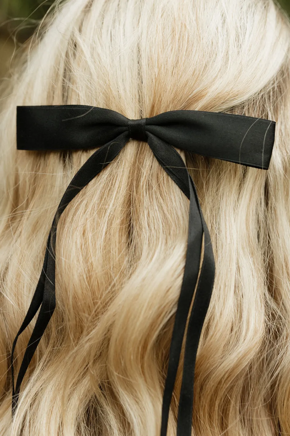 Ali Express Darling Hair Bow Cream/Black Fashion