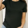 Dongguan Huoyoung Apparel Co Double Layer Tee- Black Fashion