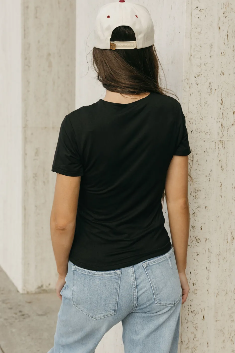 Dongguan Huoyoung Apparel Co Double Layer Tee- Black Fashion