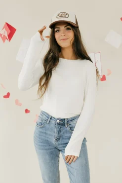 Dongguan Huoyoung Apparel Co Element Top-Cream White Fashion