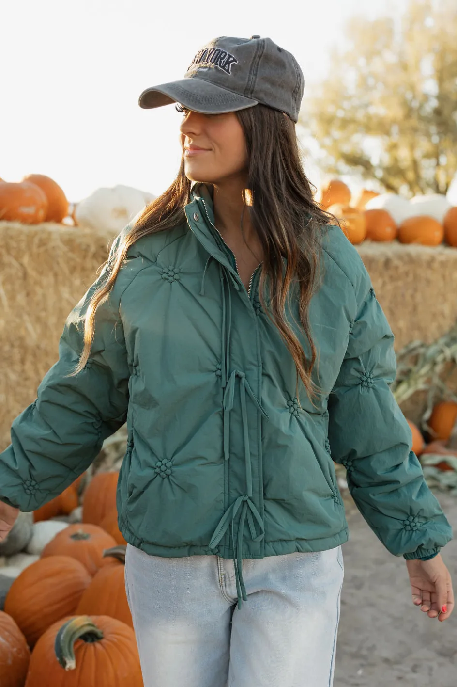 Polagram Emery Jacket-Teal Green Online
