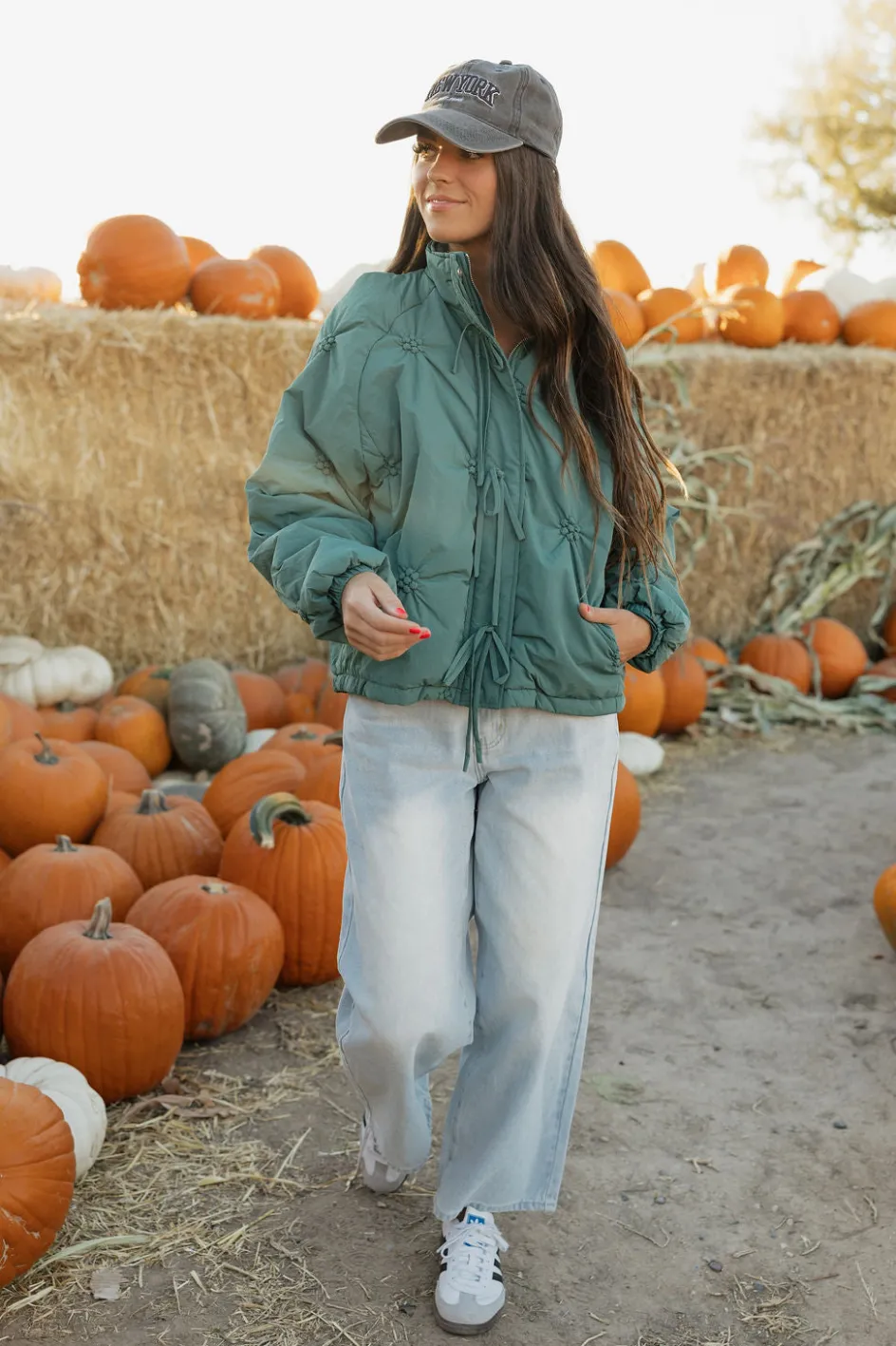 Polagram Emery Jacket-Teal Green Online