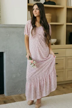 Dongguan Huoyoung Apparel Co Emmaline Dress- Floral Pink Outlet