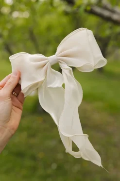 Ali Express Enchanting Bow Blue/Peach/Champagne/Blush/Ivory Fashion