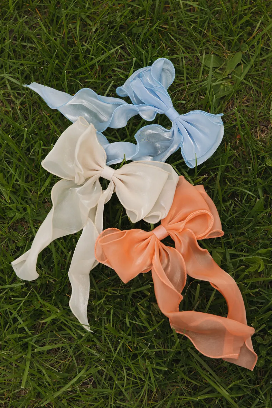 Ali Express Enchanting Bow Blue/Peach/Champagne/Blush/Ivory Fashion