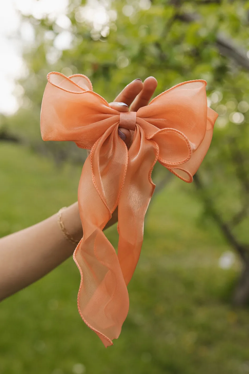 Ali Express Enchanting Bow Blue/Peach/Champagne/Blush/Ivory Fashion