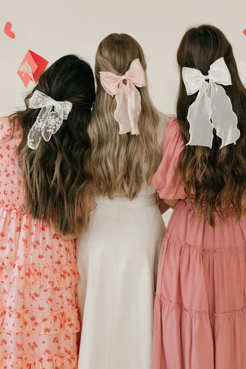 Ali Express Enchanting Bow Blue/Peach/Champagne/Blush/Ivory Fashion