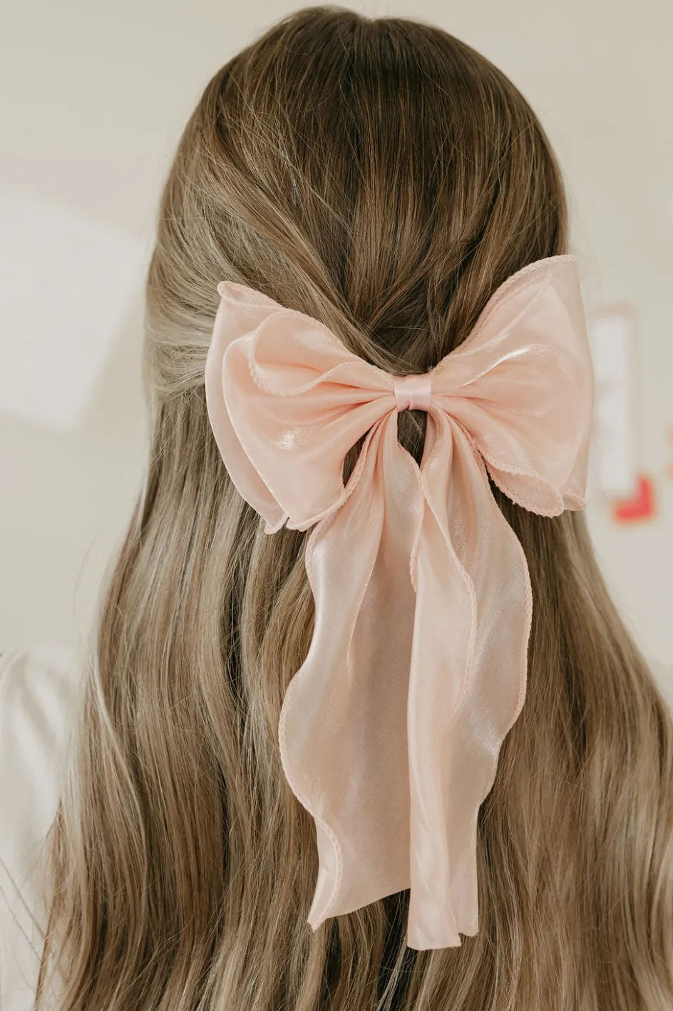 Ali Express Enchanting Bow Blue/Peach/Champagne/Blush/Ivory Fashion