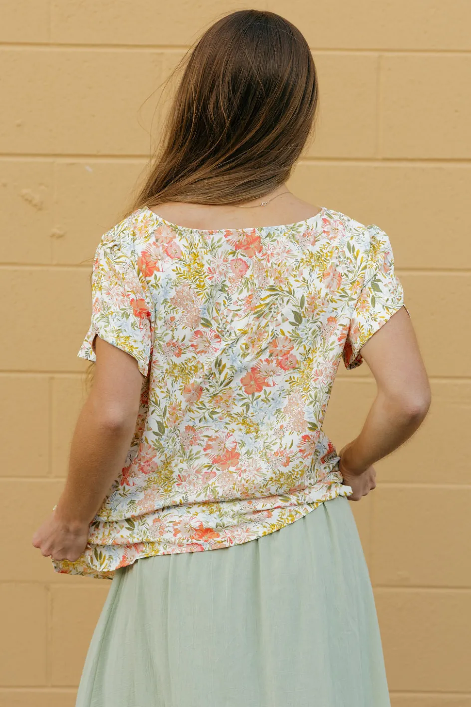 Les Amis Erika Top-Floral Multi New
