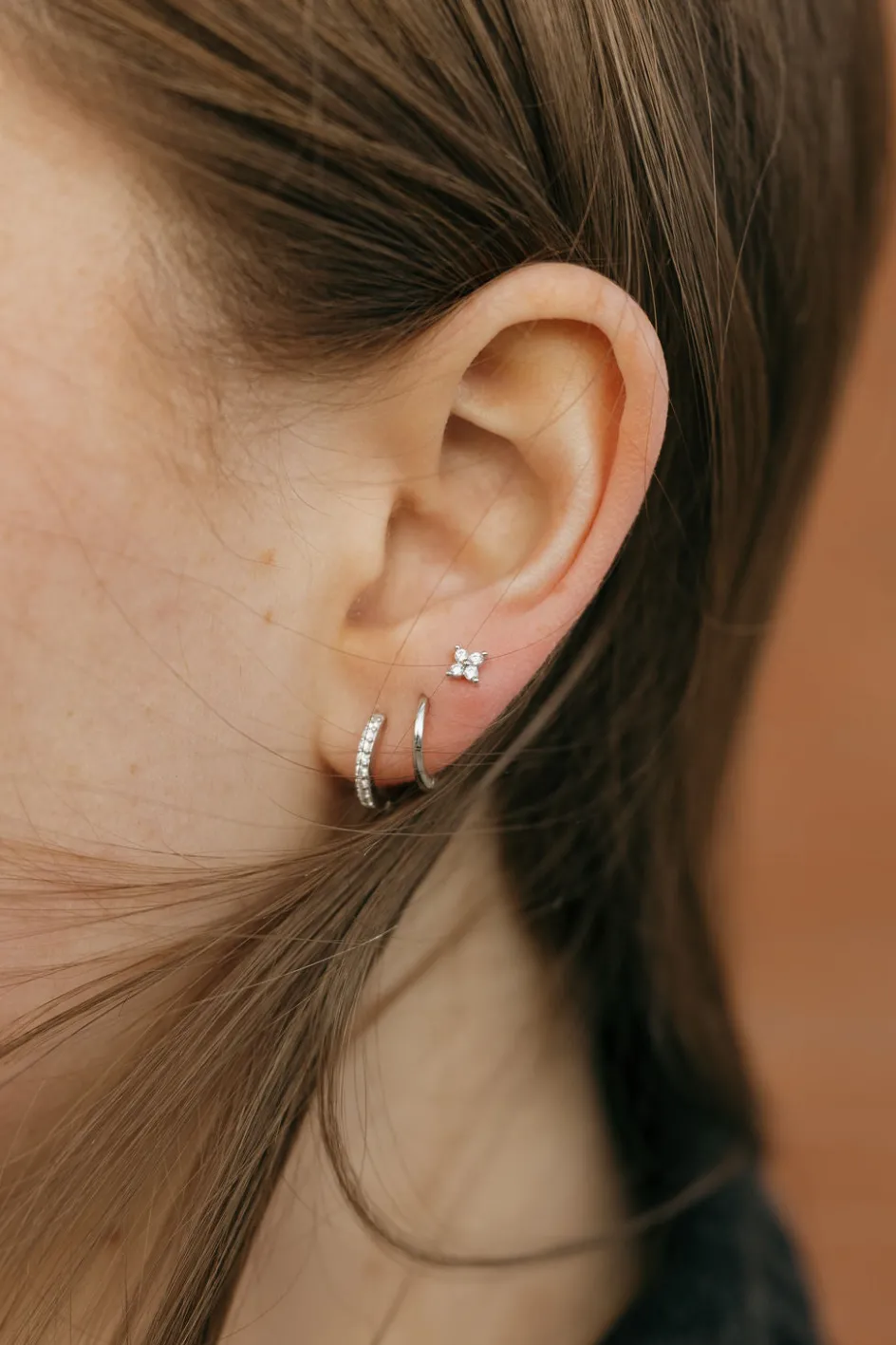 Ali Express Estee Earring Set- Silver Best
