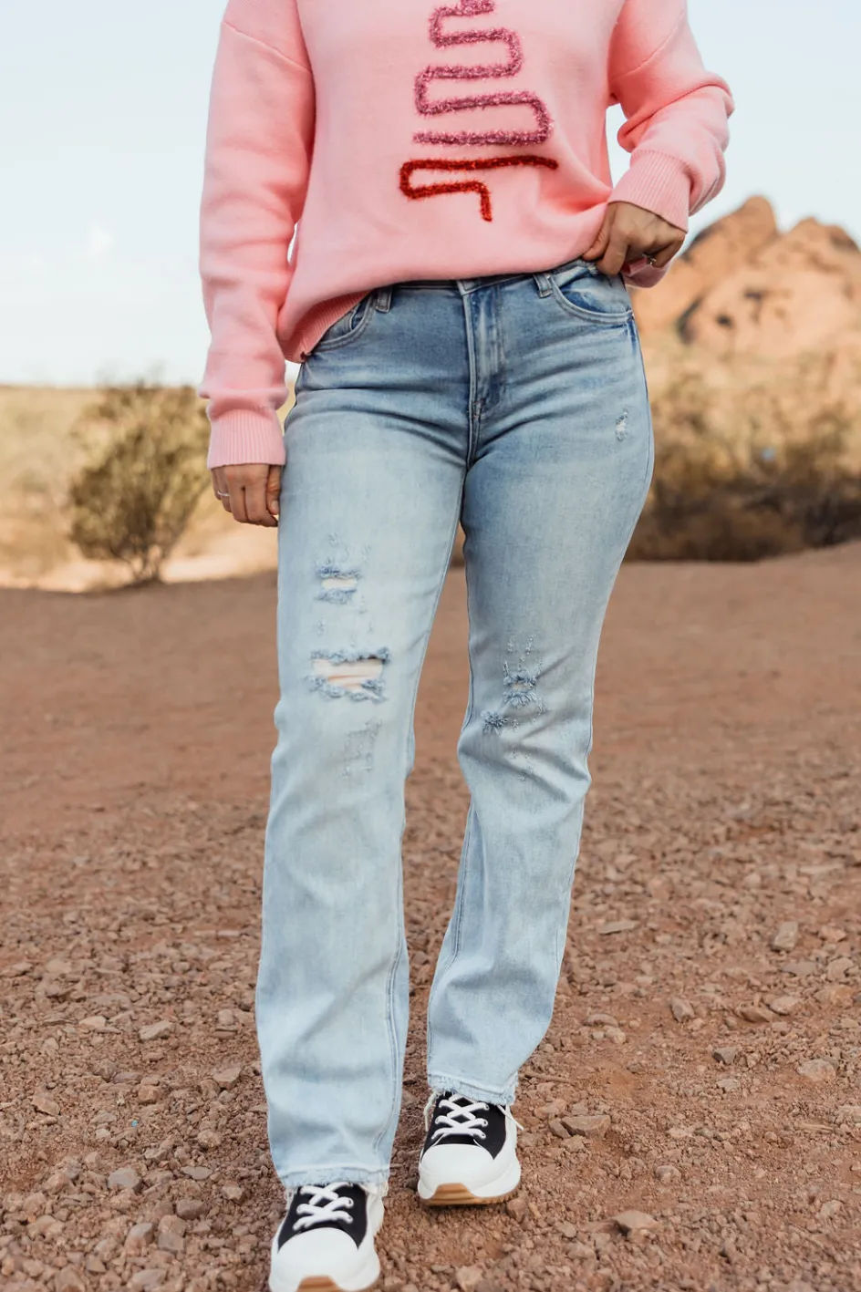 Risen Everleigh Denim-Medium Outlet