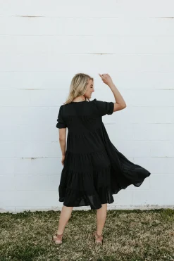 Dongguan Huoyoung Apparel Co Faith Dress- Black Discount