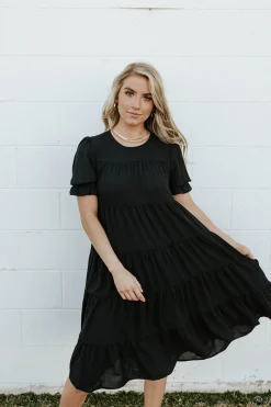 Dongguan Huoyoung Apparel Co Faith Dress- Black Discount