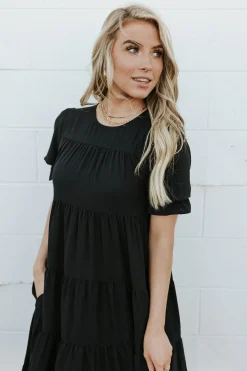 Dongguan Huoyoung Apparel Co Faith Dress- Black Discount