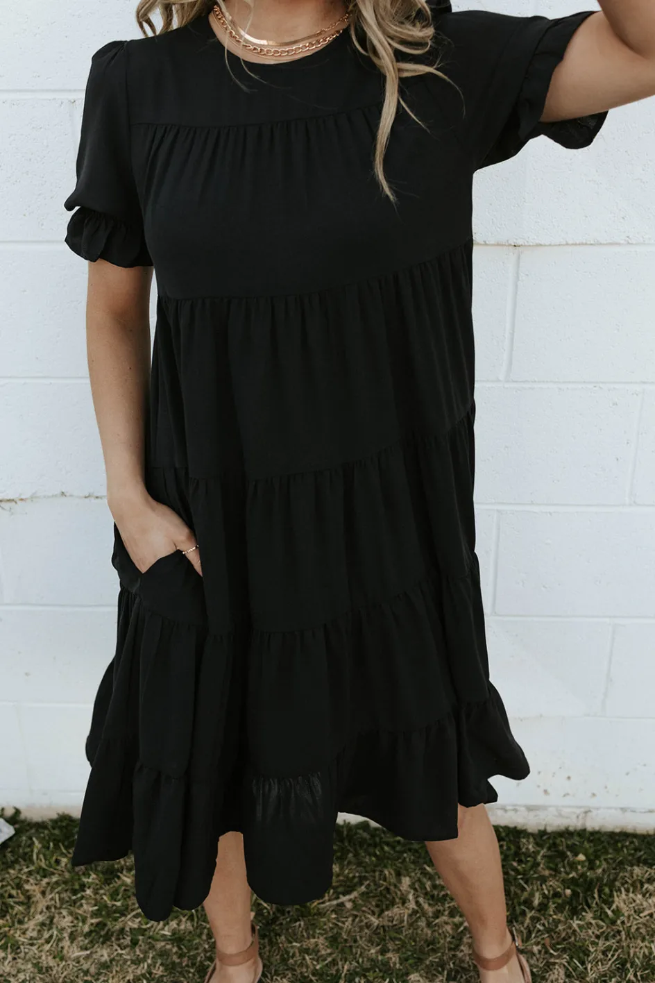 Dongguan Huoyoung Apparel Co Faith Dress- Black Discount